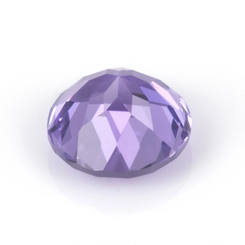 Oval Light Purple Lab Created Sapphire Corundum Synthetic Sapphire Light Purple Lab Grown Sapphire