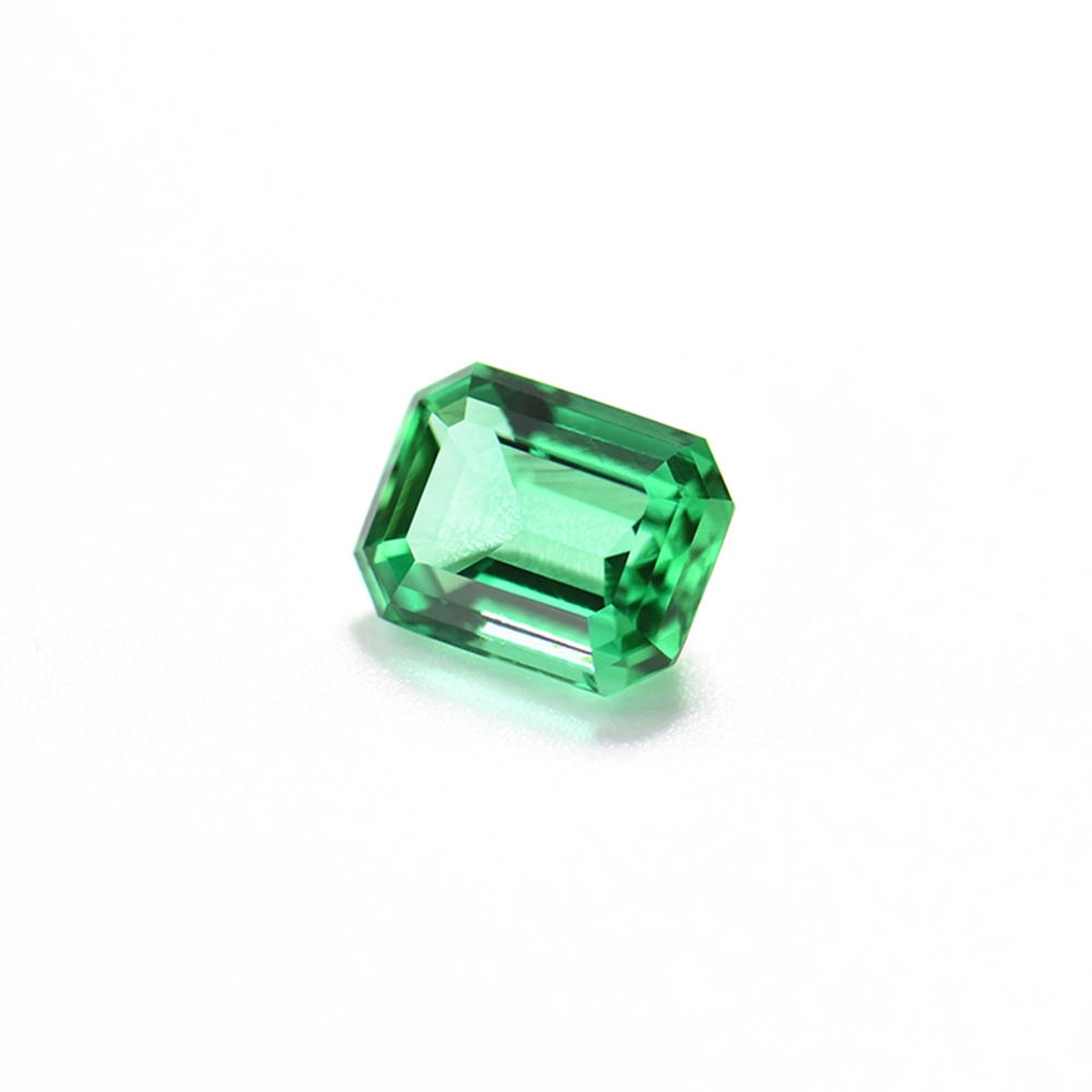 Colombia Lab Grown Emerald Synthetic Emerald Stone Hydrothermal Lab Created Emerald