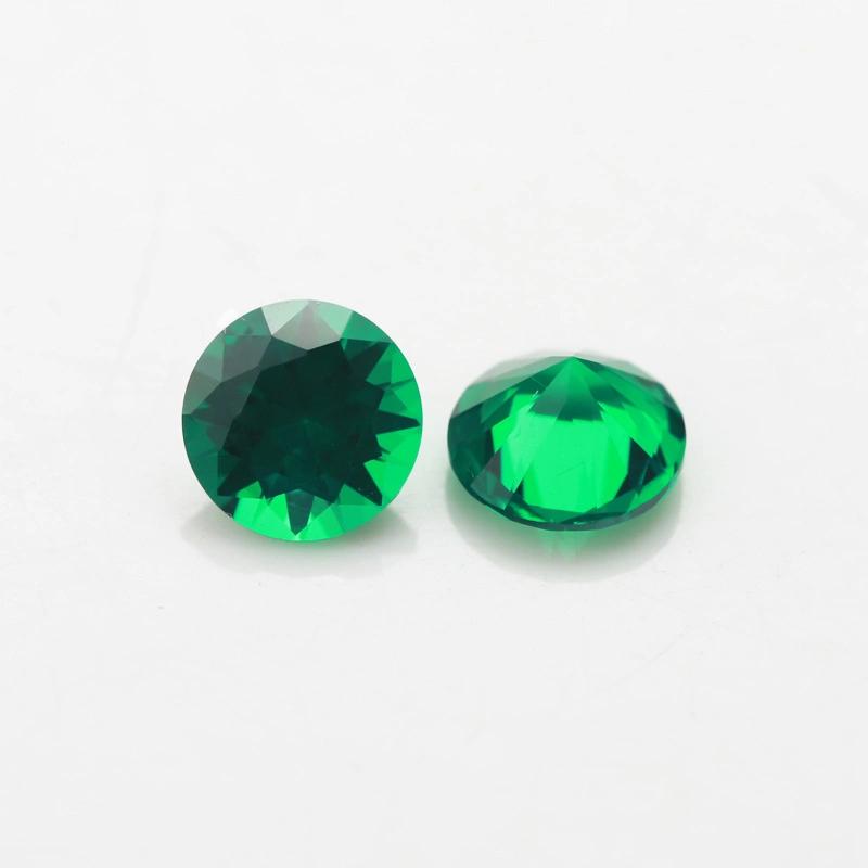 Emerald Green Nano Sital Loose Faceted Gemstone for Jewelry Setting