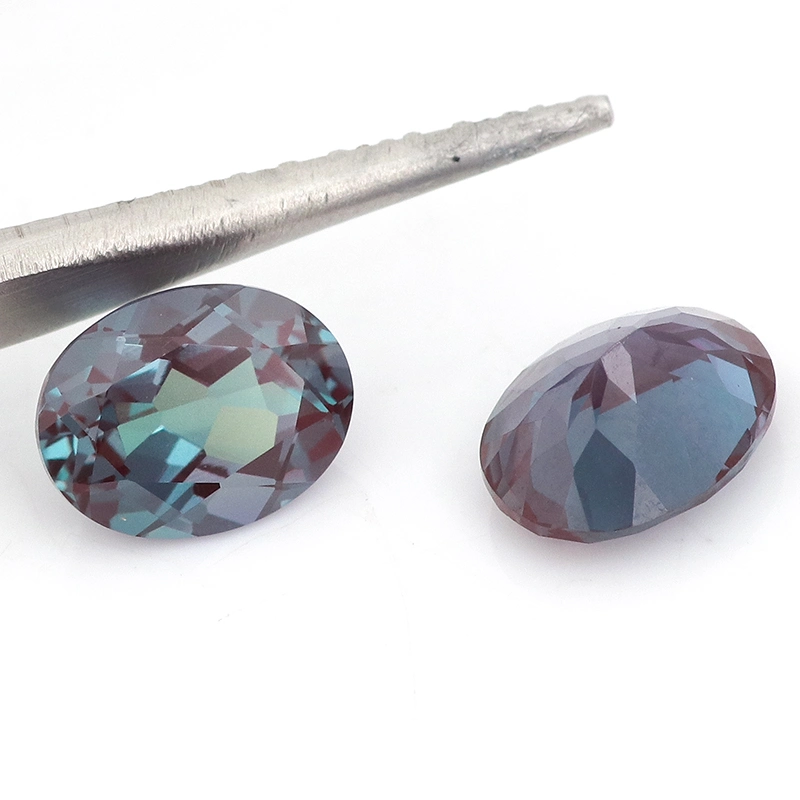 Grc Certificated Good Quality Polished Lab Grown Alexandrite