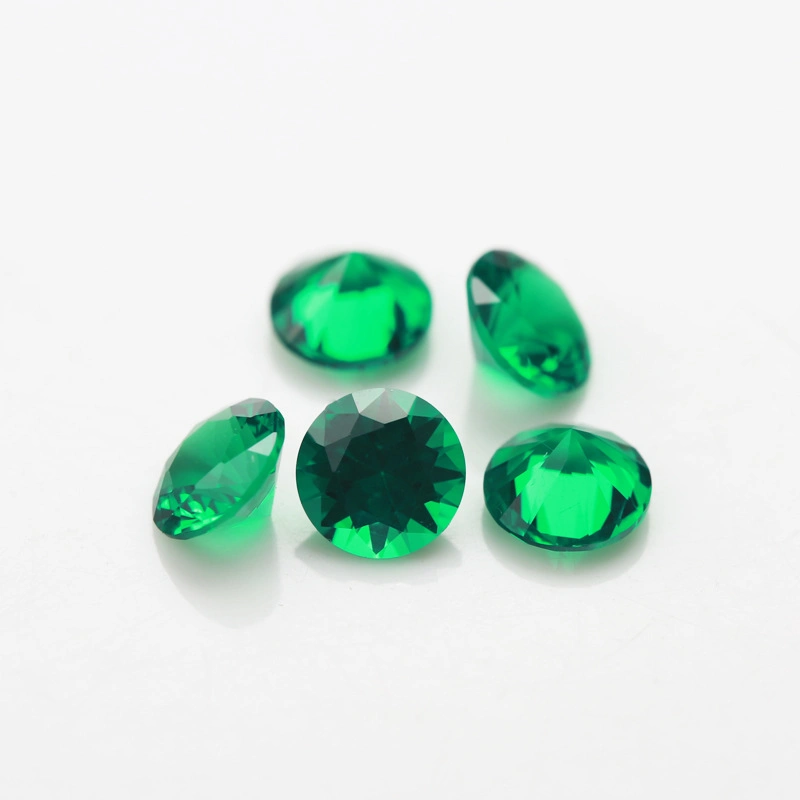 Emerald Green Nano Sital Loose Faceted Gemstone for Jewelry Setting