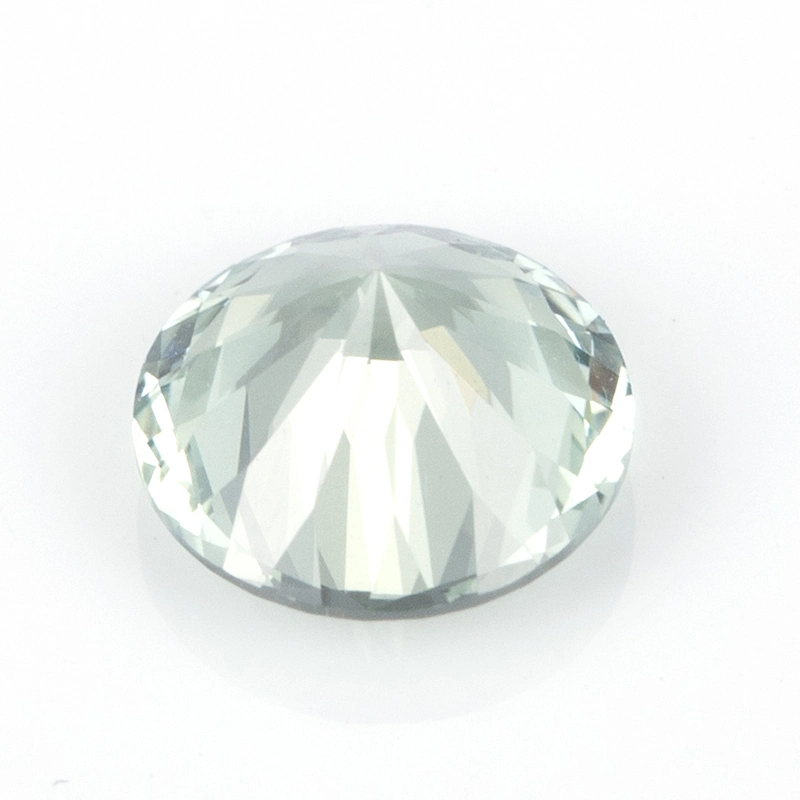 Oval Green Lab Created Sapphire Corundum Synthetic Sapphire Green Lab Grown Sapphire