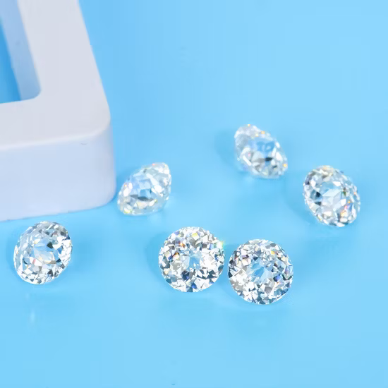 Оптовая продажа ювелирных изделий с муассанитом огранки и круглой огранки «ампир» из коллекции белых драгоценных камней